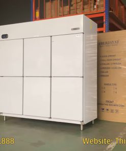 Tủ đông Berjaya 6 cánh inox