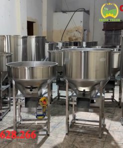 Máy Trộn Cám Trục Đứng Thùng Inox - chi tiết máy 4