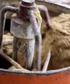 Máy trộn bê tông vữa 180 – 250 – 350 có thể cải tiến để trở thành máy trộn cám thức ăn chăn nuôi