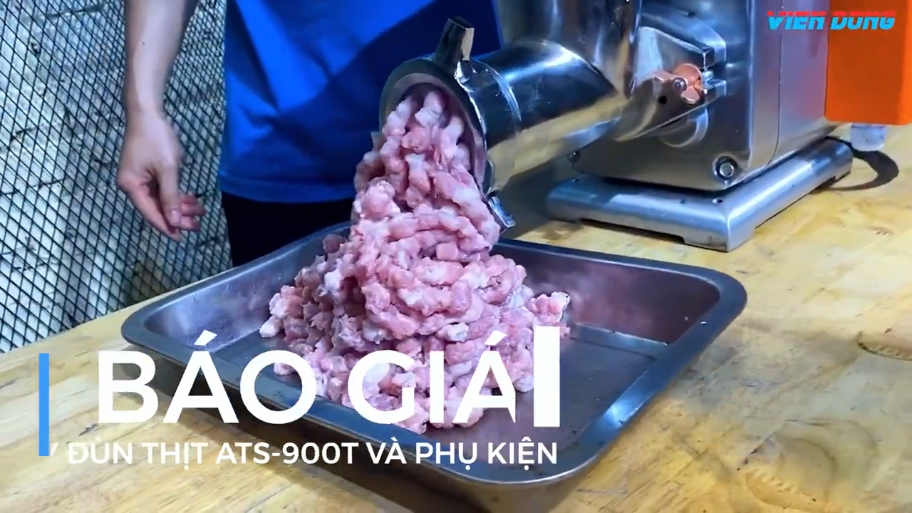Máy xay đùn thịt ATS-900T bộ phụ kiện thay thế và bảng giá chi tiết