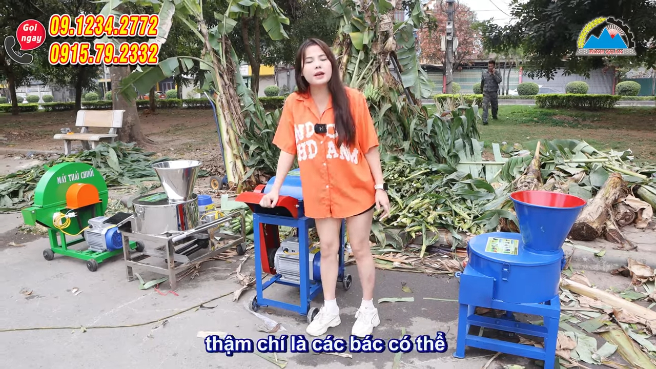 Báo Giá 4 Dòng Máy Băm Chuối; Băm Cỏ