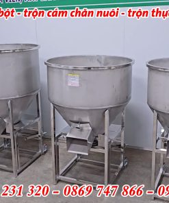 Máy trộn cám inox giá rẻ – 50kg đến 150kg