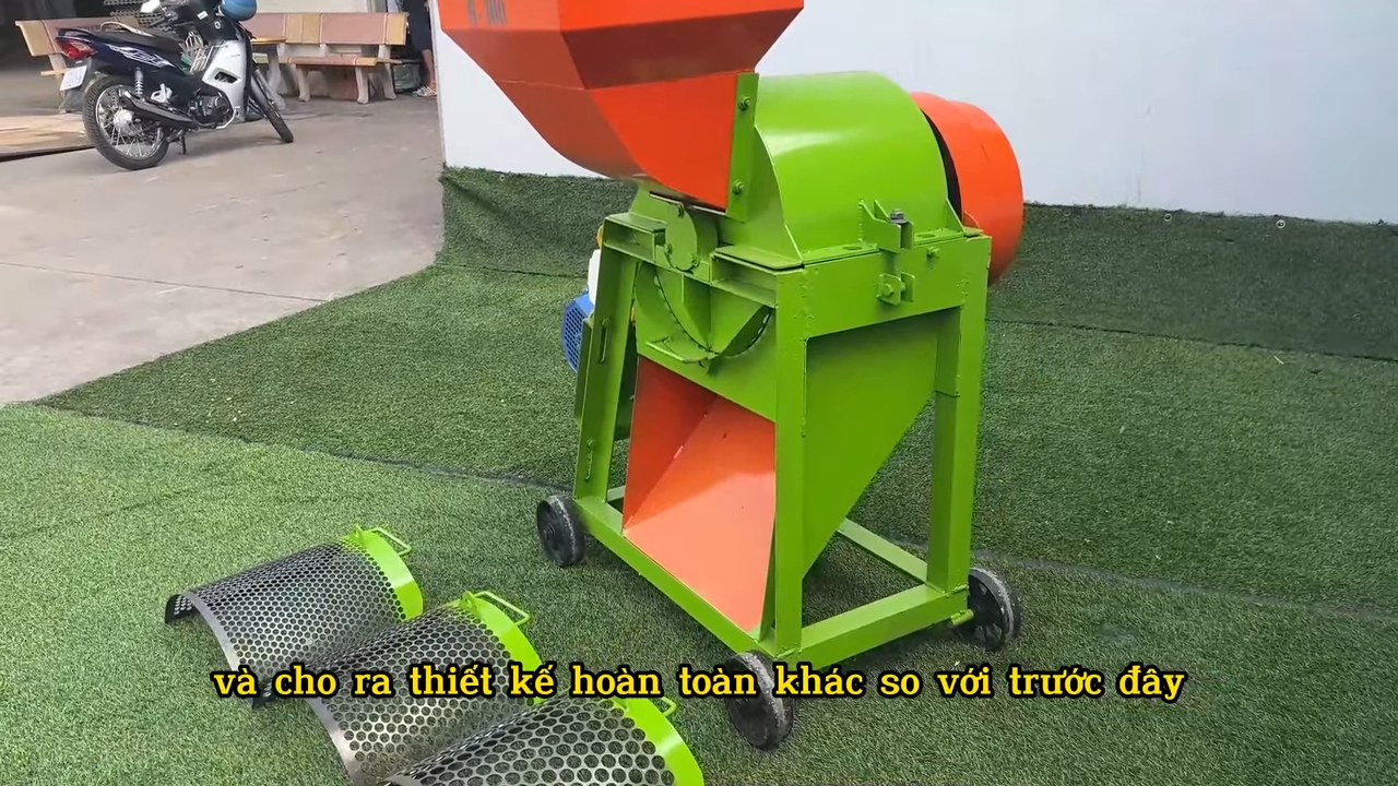 Máy xay xơ dừa B300 phiên bản mới băm vỏ dừa tạo mùn dừa cho trồng cây