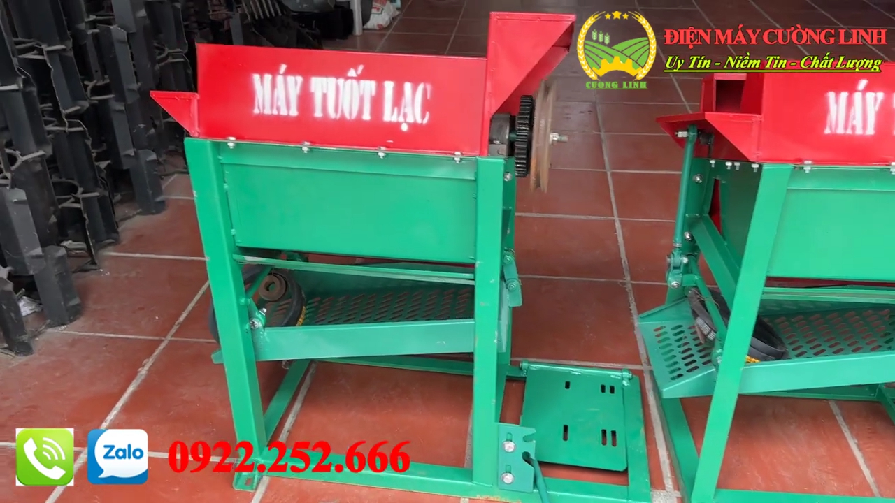 Giá bán máy tuốt lạc, đậu phộng tươi mới nhất