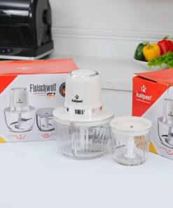 Máy xay thịt KBN-S1 nhông kim loại 2 chế độ xay, cối thủy tinh 2L và 600ml
