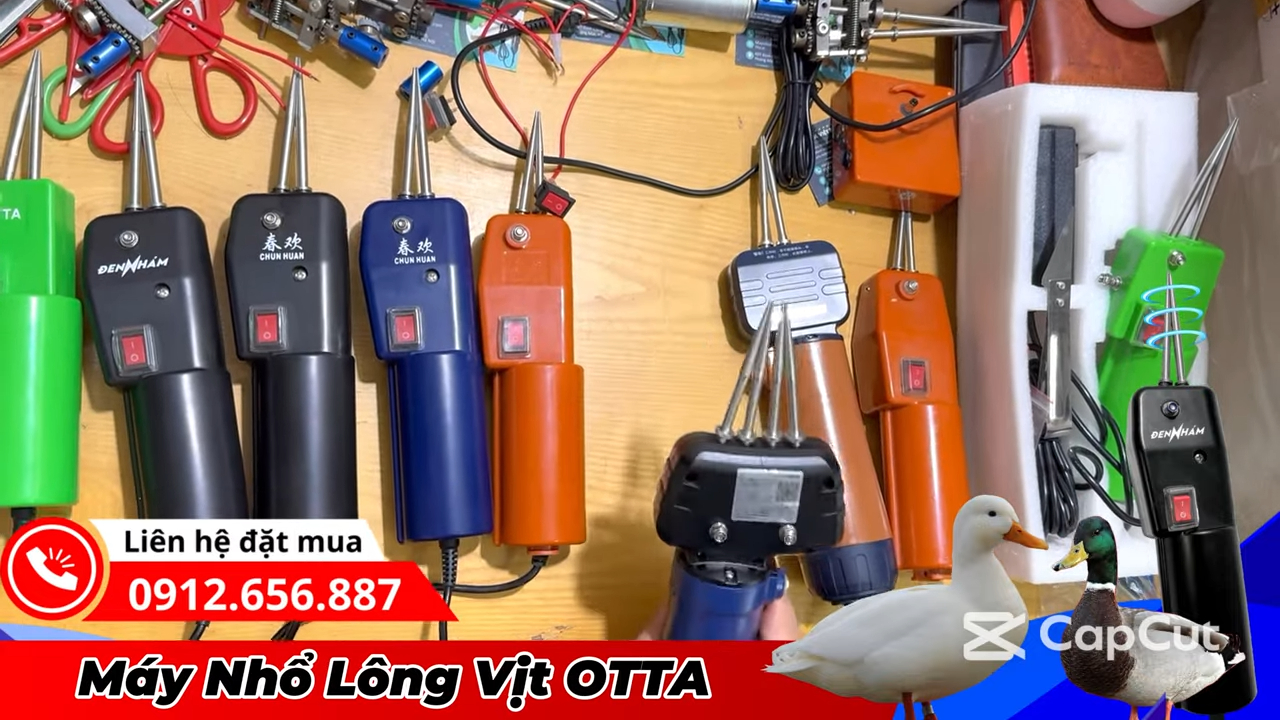 Máy Nhổ Lông Vịt Giá Bao Nhiêu