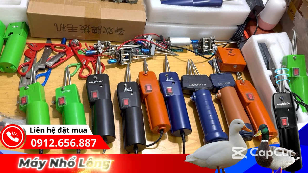 Máy Nhổ Lông Vịt Giá Bao Nhiêu