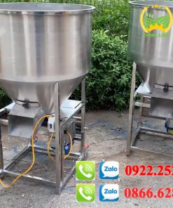 Máy trộn cám chăn nuôi trục đứng 100kg – trộn ngô, cám gạo, cám công nghiệp cho gia súc gia cầm