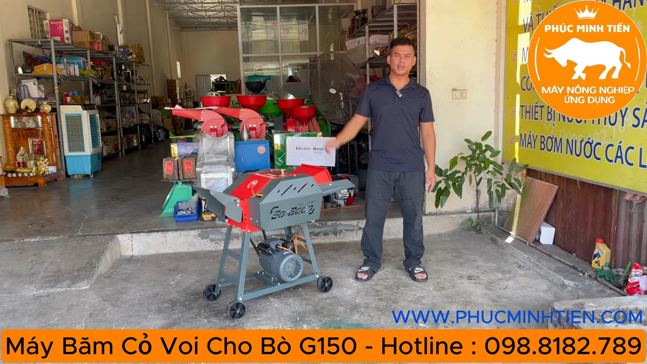 Máy Băm Cỏ Cho Bò G150