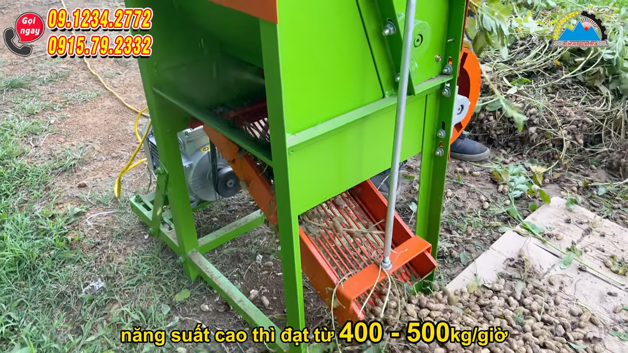 Máy Tuốt Lạc Tuốt Đậu Phộng