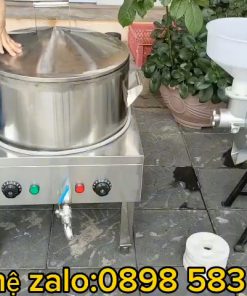 Bộ nồi tráng bánh cuốn kết hợp máy nghiền bột nước - chi tiết máy 2