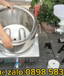 Bộ nồi tráng bánh cuốn kết hợp máy nghiền bột nước - chi tiết máy 3