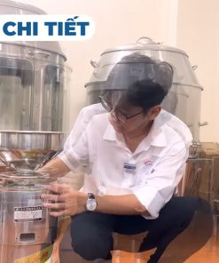 Máy Xay Đậu Nành Inox - chi tiết máy 2
