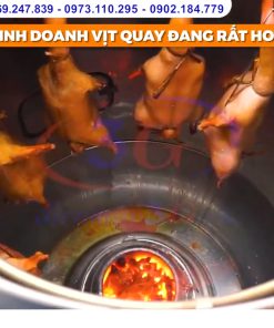 Lò quay vịt gà Lu Quay 680 Bằng Than - chi tiết máy 3