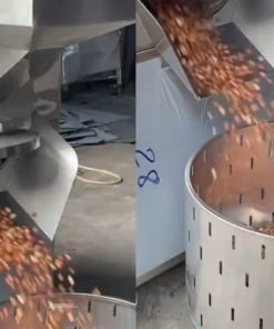 Máy rang sấy hạt ngũ cốc tự động GL25 – GL50 – GL100 rang hạt dẻ, hạt lạc, hạt hướng dương