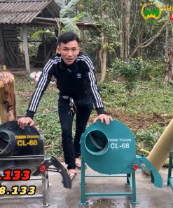 Máy thái chuối băm cỏ inox chăn nuôi – Bàn giao, giới thiệu và test thực tế