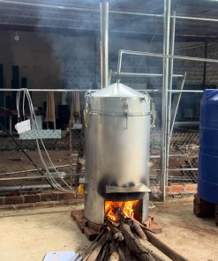 Quy Trình Vận Hành Nồi Hơi Nấu Rượu Bằng Củi Kết Hợp Điện