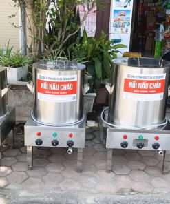 Báo giá Nồi nấu cháo cách thủy 60 lít inox 5 lớp