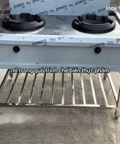 Bếp Á 2 họng gang xào - chi tiết máy 3