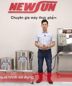 Bộ nồi nấu phở 2 nồi 20L – 60L inox 304 điện liền bàn