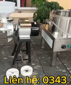 Bộ Nồi Tráng Bánh Cuốn, Bánh Đa, Bánh Phở, Bánh Tráng Trộn Inox 304 2 Lớp - chi tiết máy 2