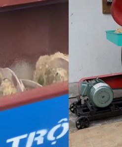 Combo máy trộn + ép cám viên chăn nuôi cho gà vịt heo bò hiệu quả cao - chi tiết máy 2