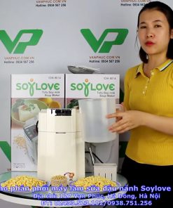 Hướng dẫn làm sữa đậu nành organic bằng máy xay - chi tiết máy 2