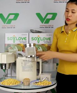 Hướng dẫn làm sữa đậu nành organic bằng máy xay - chi tiết máy 3