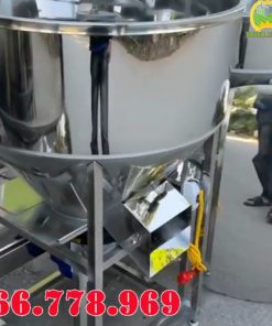 Cập nhật giá bán máy trộn cám trộn thức ăn thủy hải sản inox - chi tiết máy 2