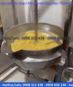 Chảo Xào Nhân Công Nghiệp Đa Năng Và Nồi Nấu Hấp Xôi Bằng Điện