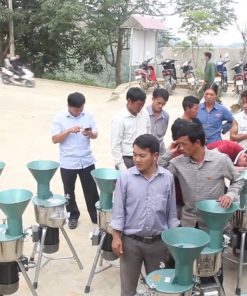 Chế tạo máy băm cỏ máy băm cỏ voi cây ngô đa năng 3A 2,2kW có băng tải