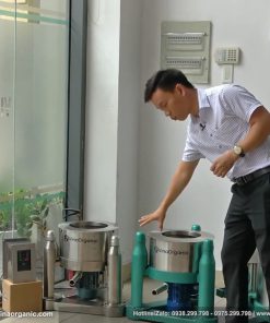 Máy vắt ly tâm tách dầu tách nước dùng cho đậu phộng chiên, snack và rau củ sơ chế
