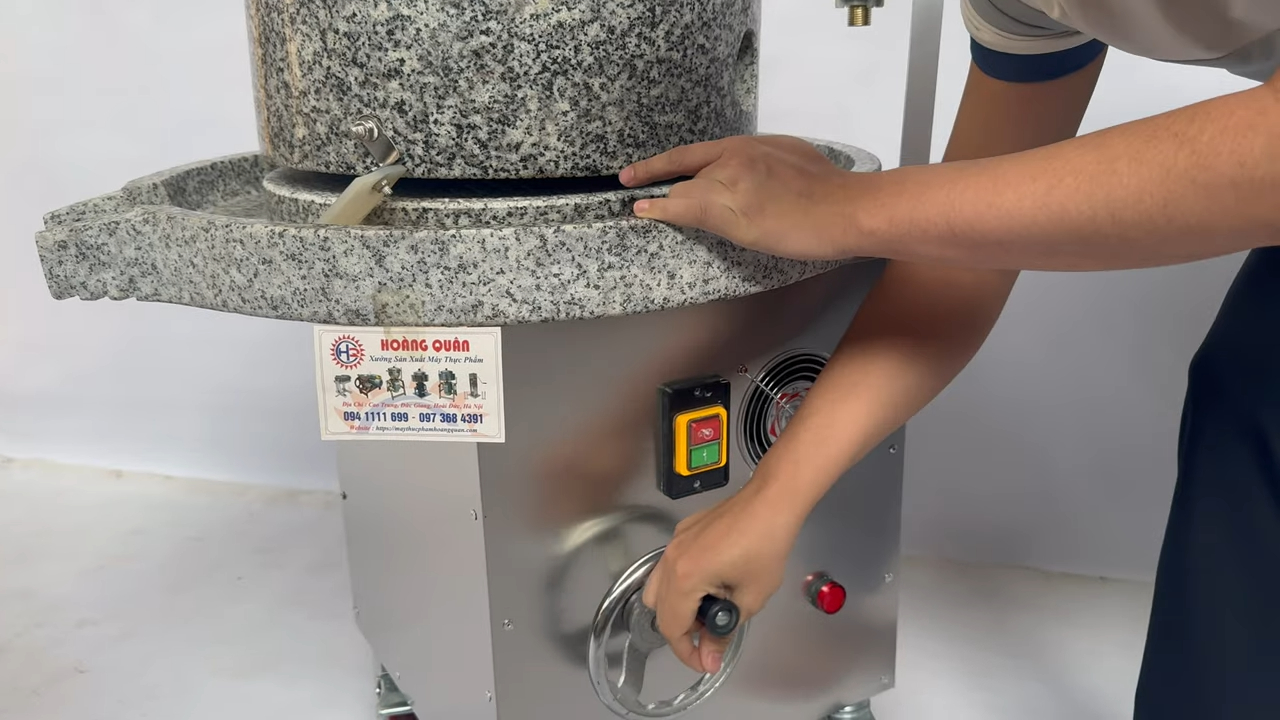 Máy xay bột nước cối đá 40cm