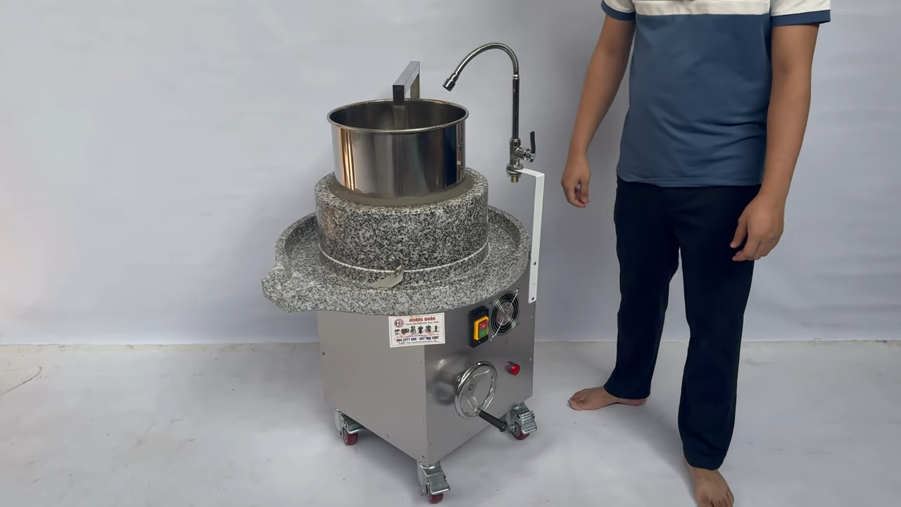 Máy xay bột nước cối đá 40cm