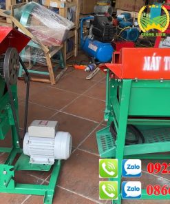 Máy tuốt lạc đậu phộng tươi tách bó lạc khỏi thân cây cho mùa thu hái