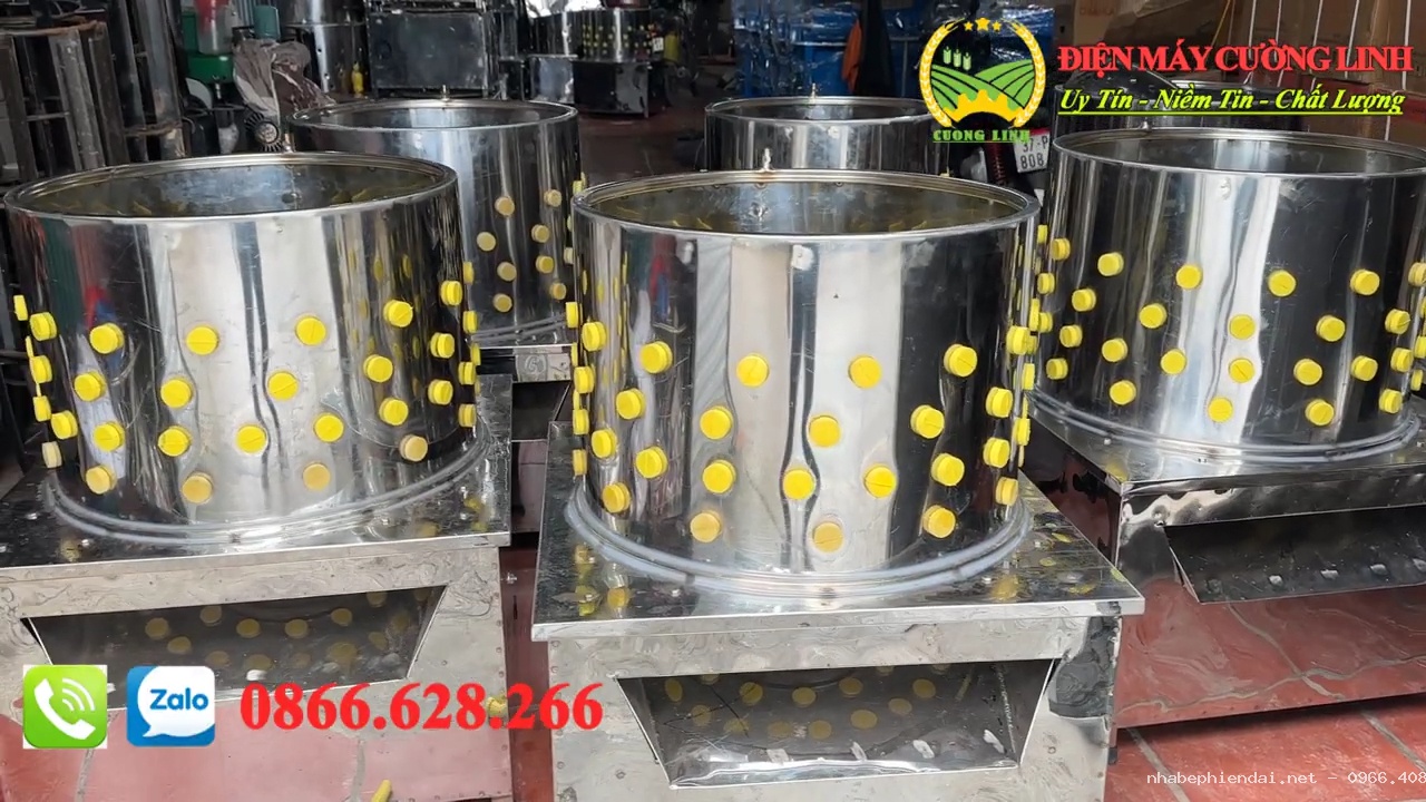 Báo giá máy vặt lông gà lông vịt lồng 60 siêu sạch tháng 11