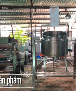 Nồi gia nhiệt có cánh khuấy 1000L inox - chi tiết máy 2