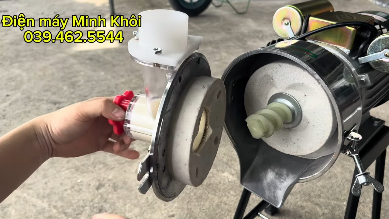 Hướng dẫn cách sử dụng máy xay bột gạo nước, máy xay gạo ngâm, máy xay bột bị lỗi không xay mịn (1)