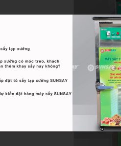 Máy Sấy Lạp Xưởng - chi tiết máy 7