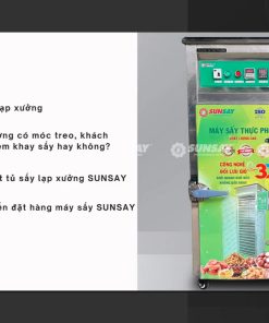 Máy Sấy Lạp Xưởng - chi tiết máy 5