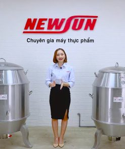 Lò Quay Gà Vịt Chân Cong 80 NS-LQVT80CC – Quay Gà Vịt Thơm Ngon, Giòn Rụm