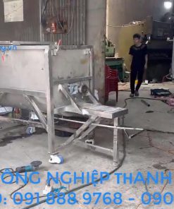 Máy trộn cám trục ngang 200kg/mẻ