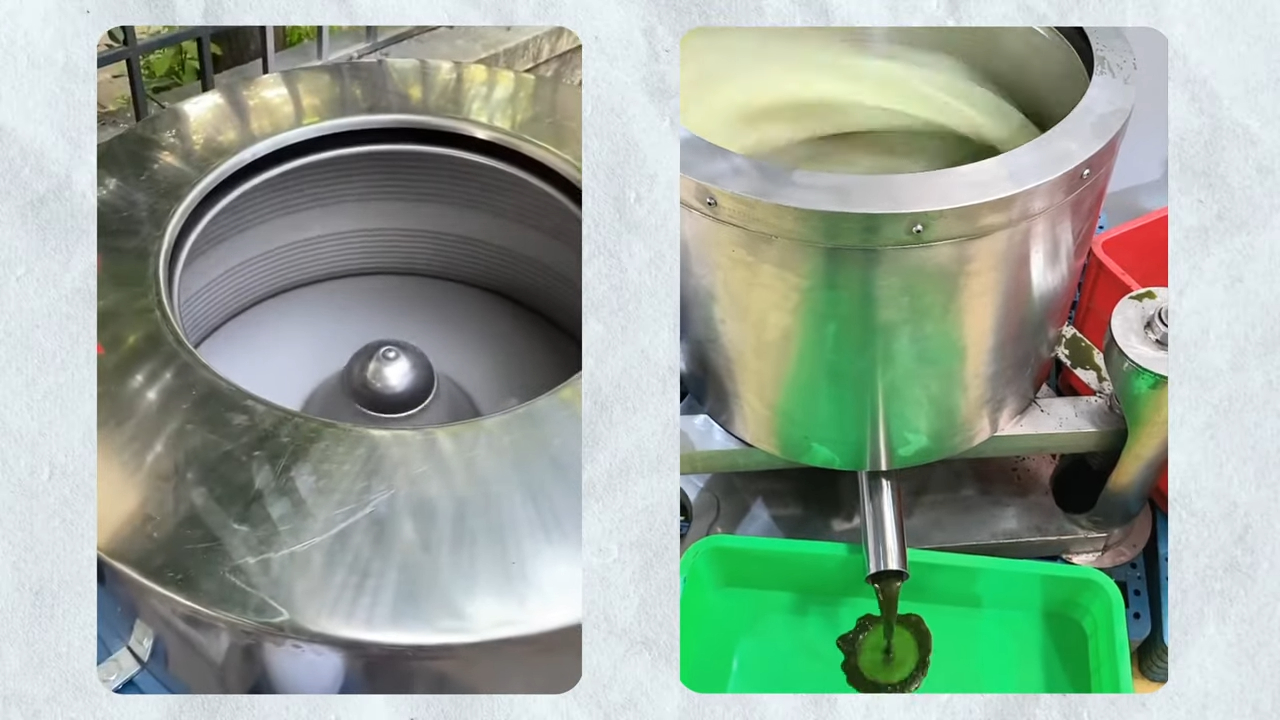 Máy vắt ly tâm tách dầu đậu nành, dầu dừa