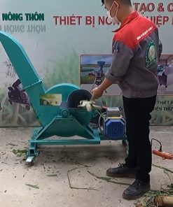 Máy băm cỏ thái chuối inox - chi tiết máy 5