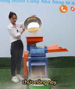 Máy băm nghiền cỏ siêu mịn C300 cho dê hiệu quả cao trong chăn nuôi