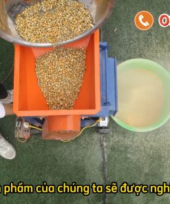 Máy băm nghiền cỏ siêu mịn C300 cho dê - chi tiết máy 2