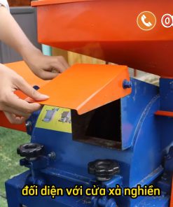 Máy băm nghiền cỏ siêu mịn C300 cho dê - chi tiết máy 3