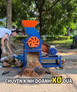 Máy Băm Xơ Dừa 6 Dao B250