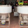 Máy Trộn Cám Công Nghiệp 100KG Dành Cho Chăn Nuôi Gia Súc Gia Cầm