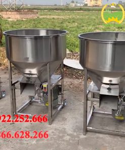 Máy Trộn Cám Trục Đứng 3 Bao 75Kg